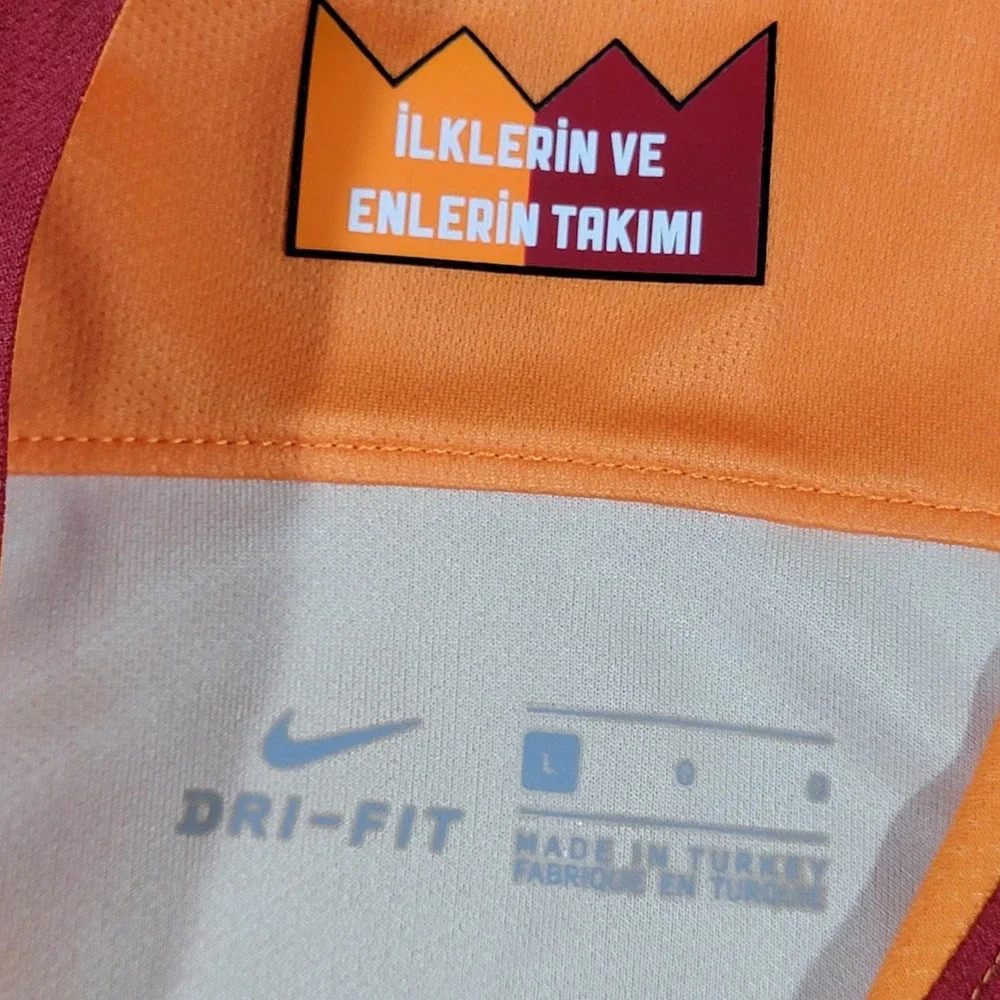 Galatasaray Turkey Nike Women's Soccer Jersey - Orange and Red Home Kit Shirt